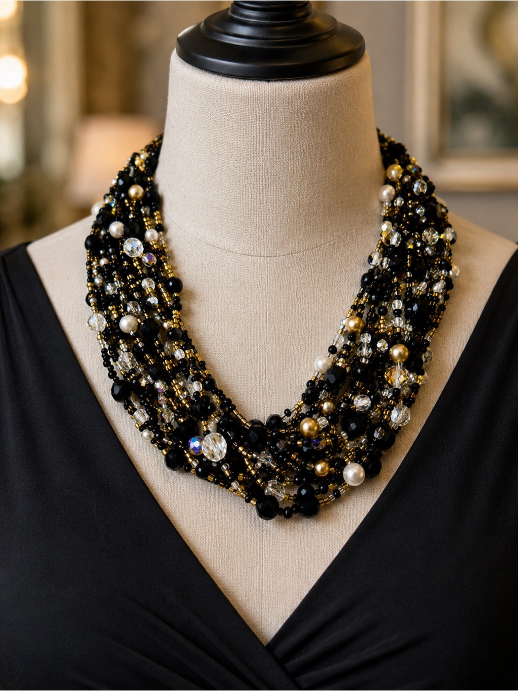 Joan Rivers Multi-Strand Torsade Necklace